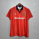 94/96 Manchester United home Football kit - Footyb
